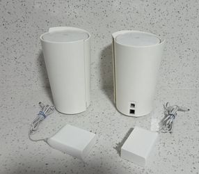 2x TP-Link AX6600 Deco Tri-Band WiFi 6 Mesh System(Deco X90) - Covers up to 6000 Sq.Ft, Replaces Routers and Extenders, AI-Driven and Smart Antennas