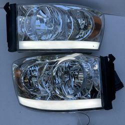 Dodge Ram 1500/2500/3500 Led Headlight Year 2006-2009