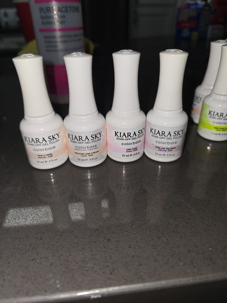 Kiara Sky Gel Nail Polish-Various Colors