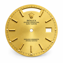 Original Rolex 36mm Day-Date Champagne Stick Dial. (Ref. 18038 / 18238 / 118238)