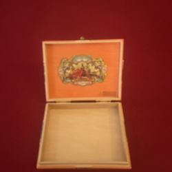 Empty cigar box