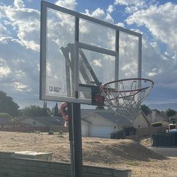 adjustable basketball hoop