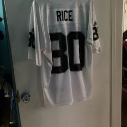 Jerry Rice Raider Jersey Size Large