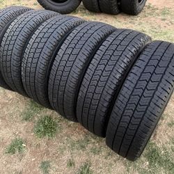 235/80R17 Michelin Primacy Tire Set of 6