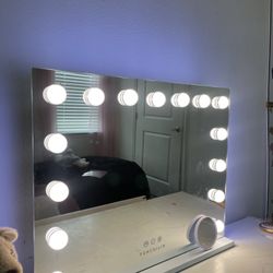LED Light up Makeup Vanity Mirror with RGB backlighting ACCEPTING ALMOST ANY OFFER