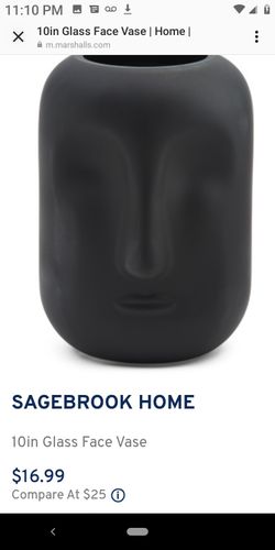 Black vase