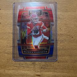 2021 SELECT PATRICK MAHOMES II SILVER DIE CUT CARD 