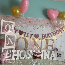 FIRST BIRTHDAY GIRL 👶🏻🎉 CUTES  FOR ALL $55 