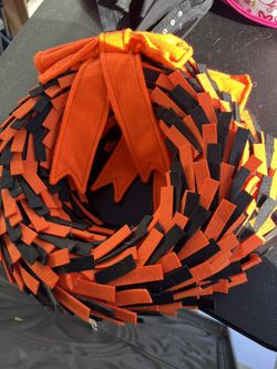 Two Halloween Wreaths