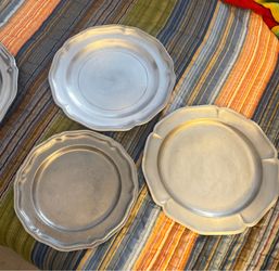 Vintage Sterling Silver Serving Platters