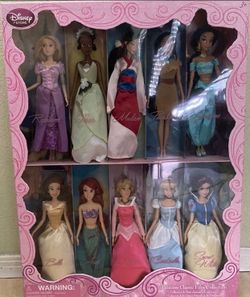 RARE AND NEW - 2012 Disney Princess 12-inch Dolls Classic Film Collection (Disney Store Exclusive)