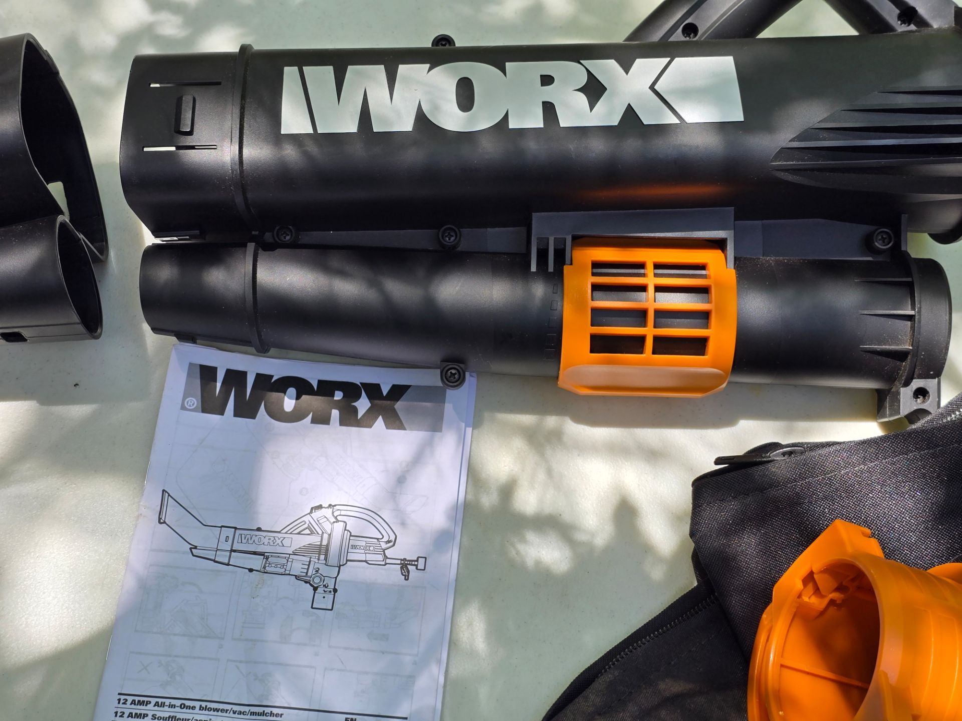 WORX BLOWER/VAC/MULCHER WG509