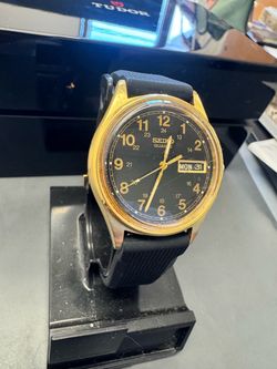 Seiko gold quartz