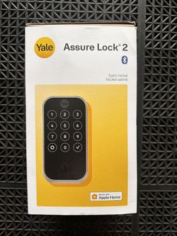 Yale Assure Lock 2 Satin Nickel Electronic Deadbolt
