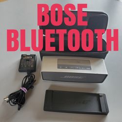Bose Bluetooth SoundLink Mini Speaker Chargers & Case  24 Hour Test Period 