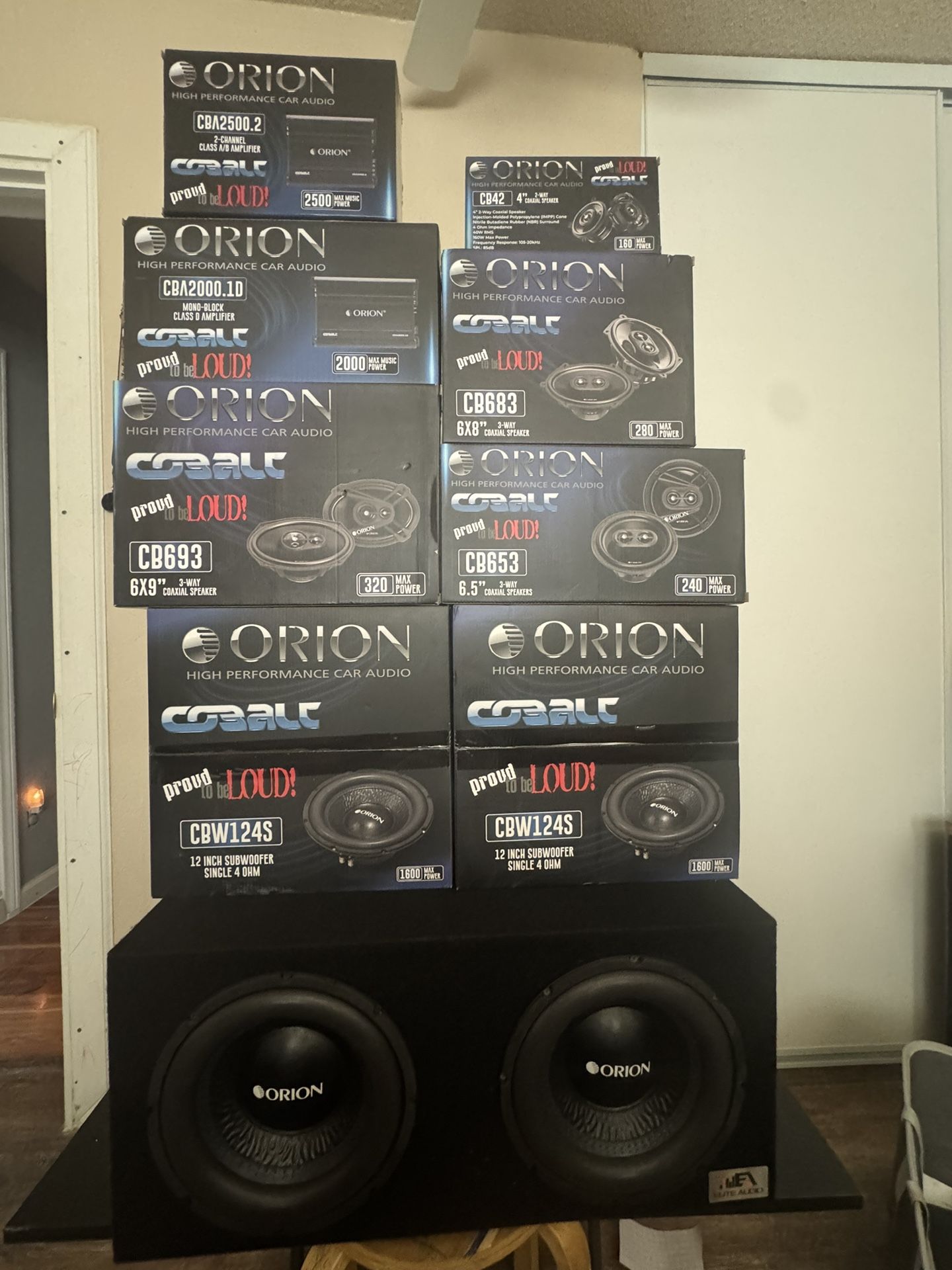 Orion Cobalt Equipment