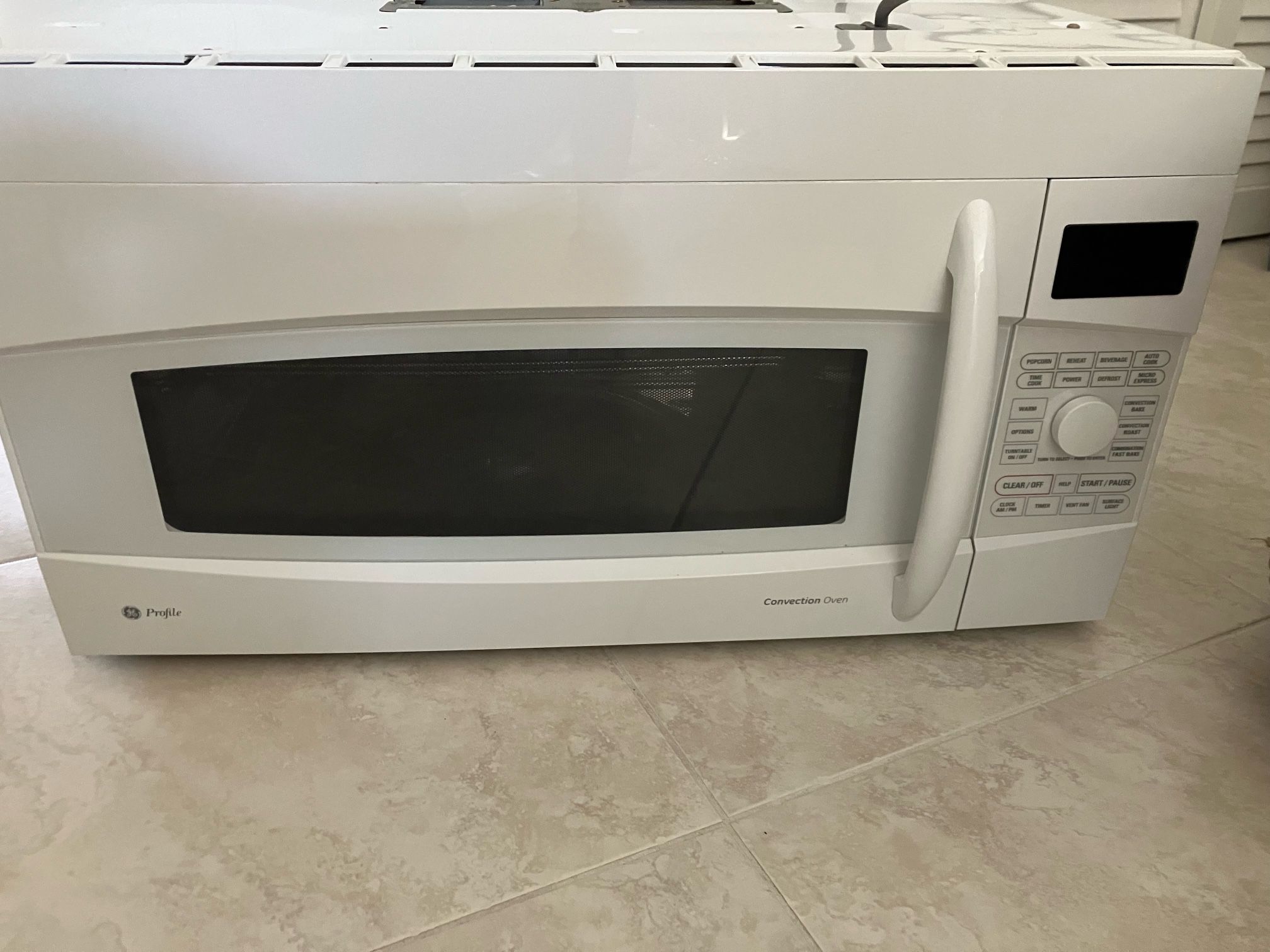 GE Profile Oven Microwave 