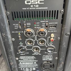 Pair Of QSC k12 In Good Working Condition 