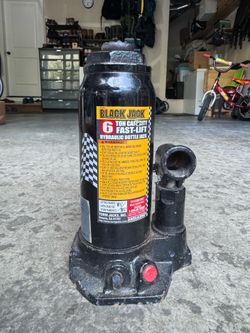 Black Jack 6 ton hydraulic bottle jack