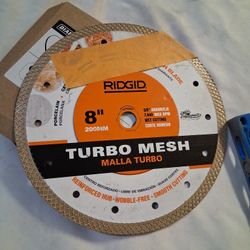 RIDGID 8" TURBO MESH MALLA TIRBO