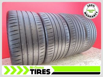 4 MICHELIN PILOT SPORT 4S T2 XL 265/35ZR21 & 295/30ZR21 TIRES 7.5/32 TREAD TESLA