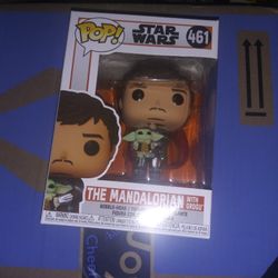 Star Wars Mandalorian With Grogu
