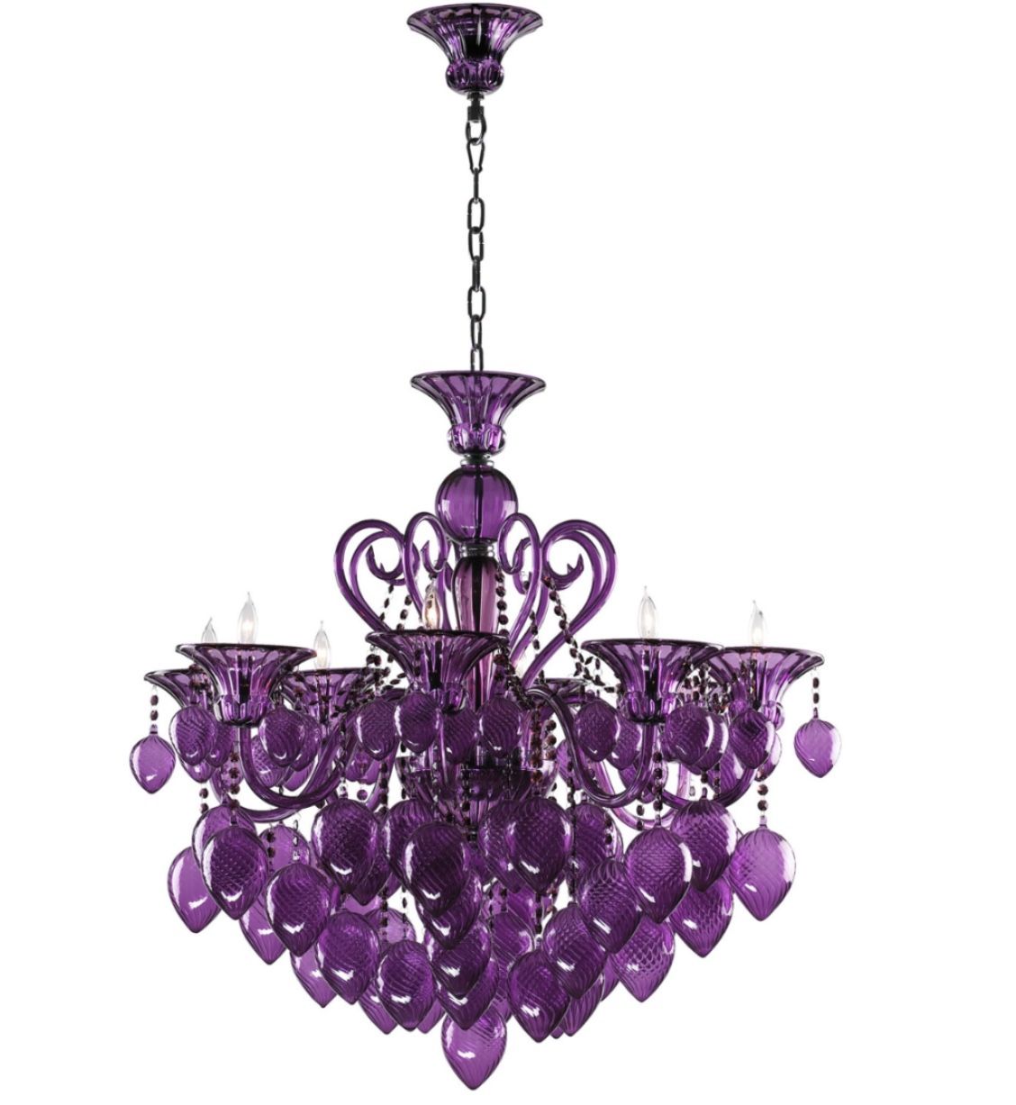 Cyan Chandelier