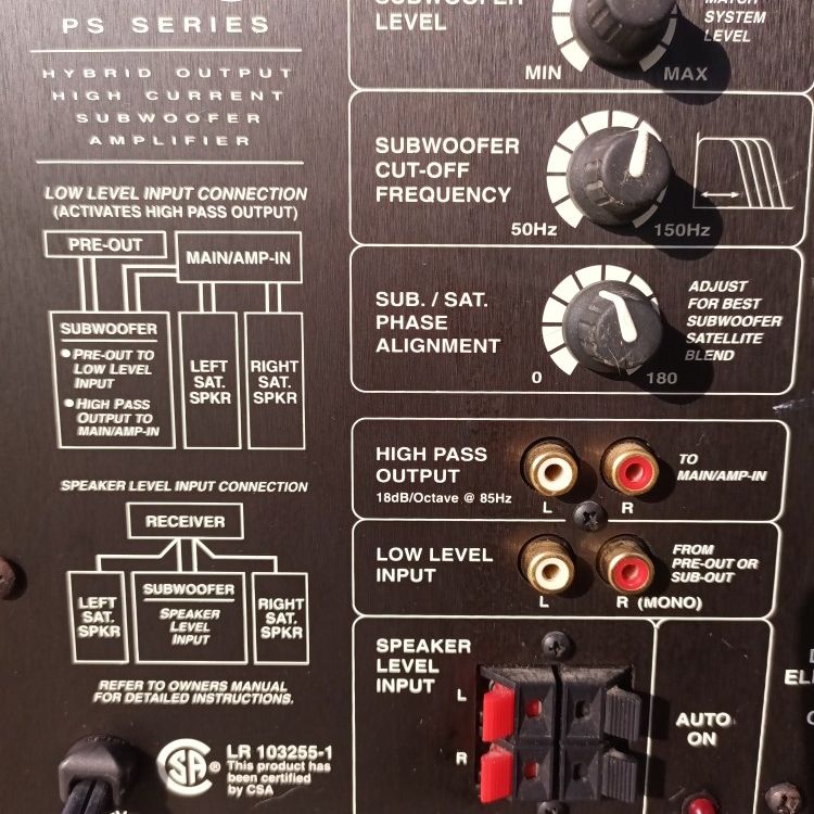 Paradigm PS-1000 POWERED SUB for Sale in Hanover, PA - OfferUp