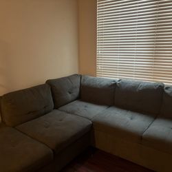 Couch Living Spaces Dark Fret