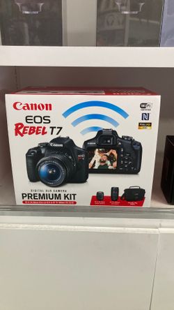 Canon Rebel T7 Two Lens Kit