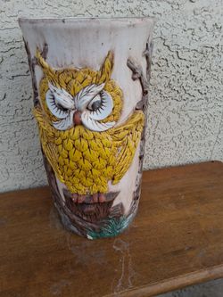 1970  OWL DECOR MAKE ME OFFER