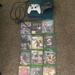 Microsoft Xbox One S Gears of War 4: Special Edition Bundle 500GB Deep Blue