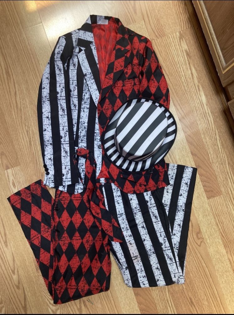 Twisted Circus Suit Costume