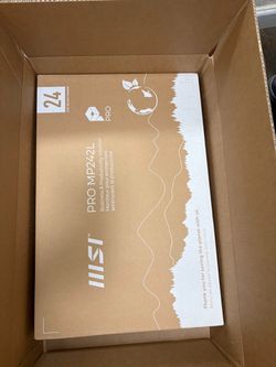 Msi pro computer monitor 1080p 100hz NEW in box