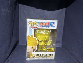 Naruto Funko Pop SIGNED & CERTIFIED Six Path