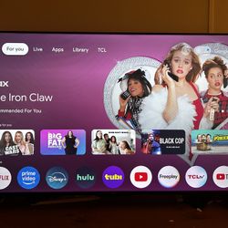 New 55 Inch Tlc Google Smart Tv 