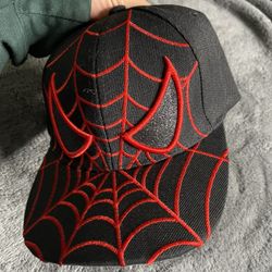 Spider Man Black And Red Kids Baseball Cap 