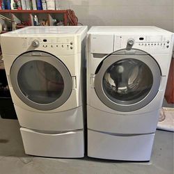 Washer and dryer set