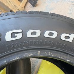 Bfgoodrich P225/60/15’s