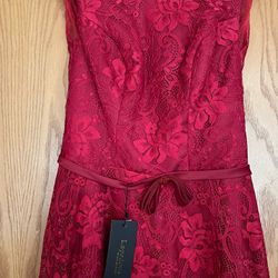 Red Lace Dress Brand New