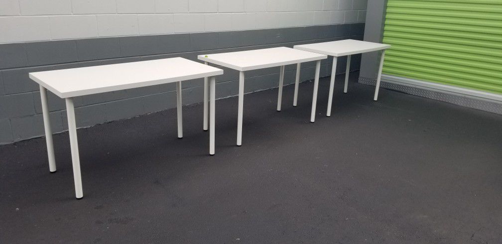 IKEA White LINNMON Tables- Read Below⬇️
