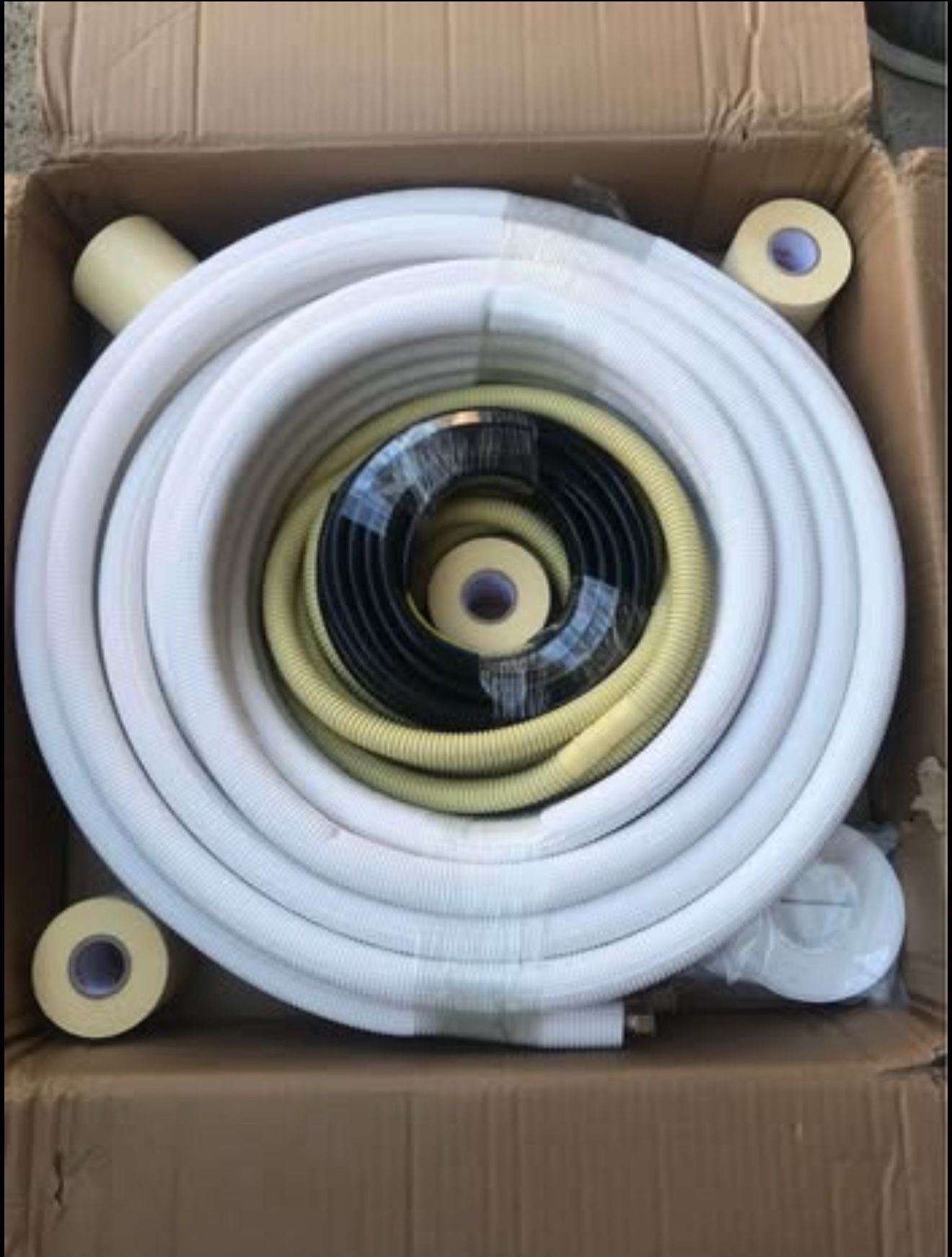 Brand new in box, 33 Ft Mini Split Line Set,Air Conditioning Copper Tubing Pipe Extension