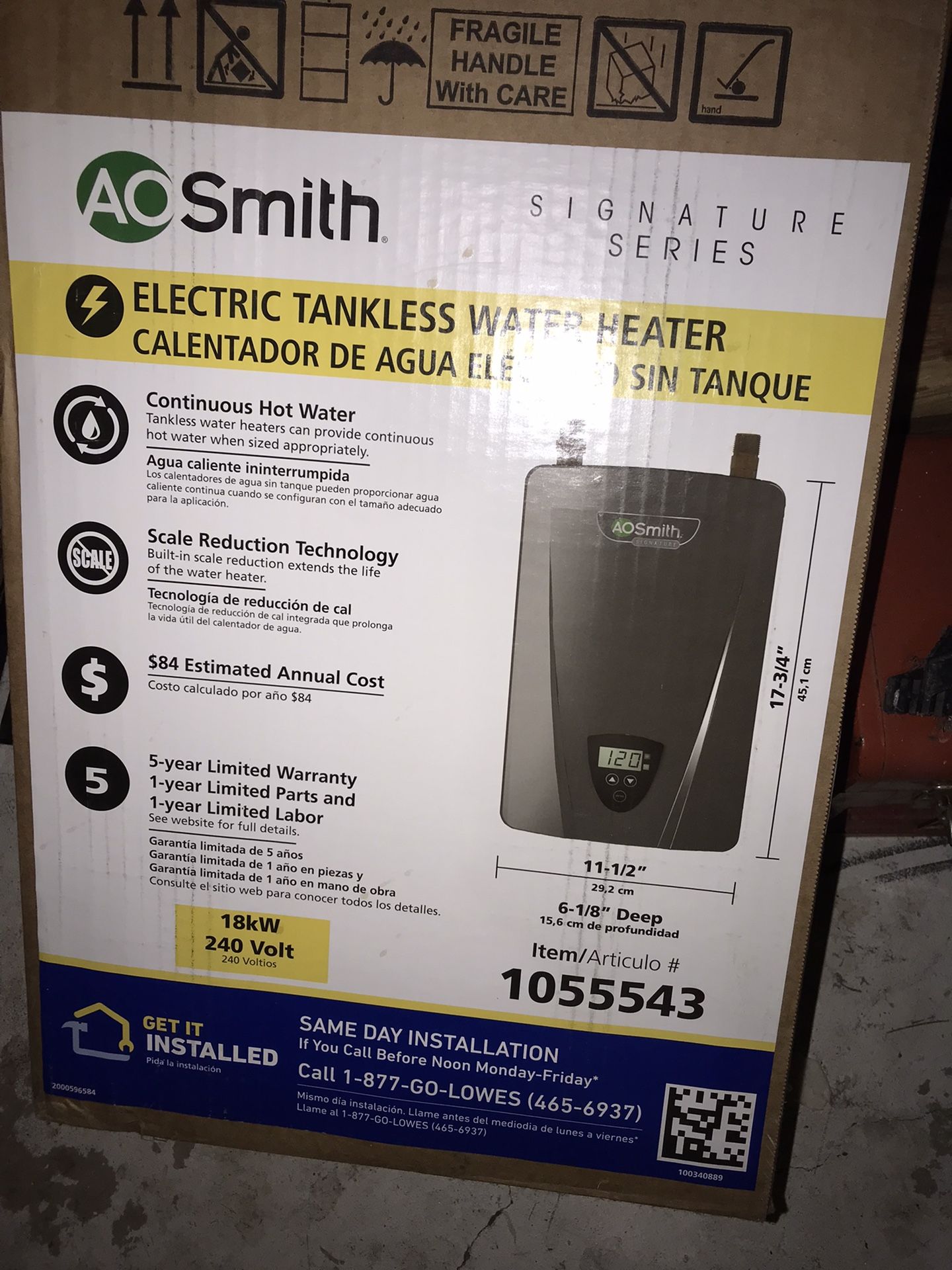 Tankless Water Heater