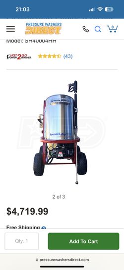 Pressure Washer Pro Honda