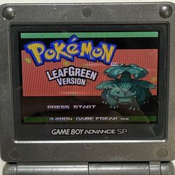 Nintendo Gameboy Advance Pokémon Leaf Green Game ONLY