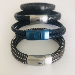 Bracelets . Leather And Rope . Clearance Collection