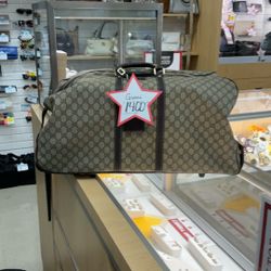 Authentic Gucci Duffle Bag