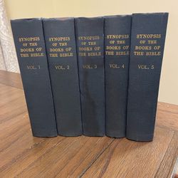 Synopsis Of The Books Of The Bible Vol. 1-5 (1979)