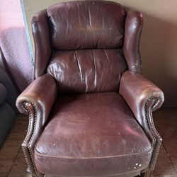Leather Recliner Chair 