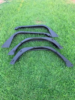 Jeep Wrangler Fender Flares Replacement Compatible With 2018-2026 Jeep Wrangler JL JLU Unlimited 2/4 Doors ‼️‼️MISSING HARDWARE ‼️‼️